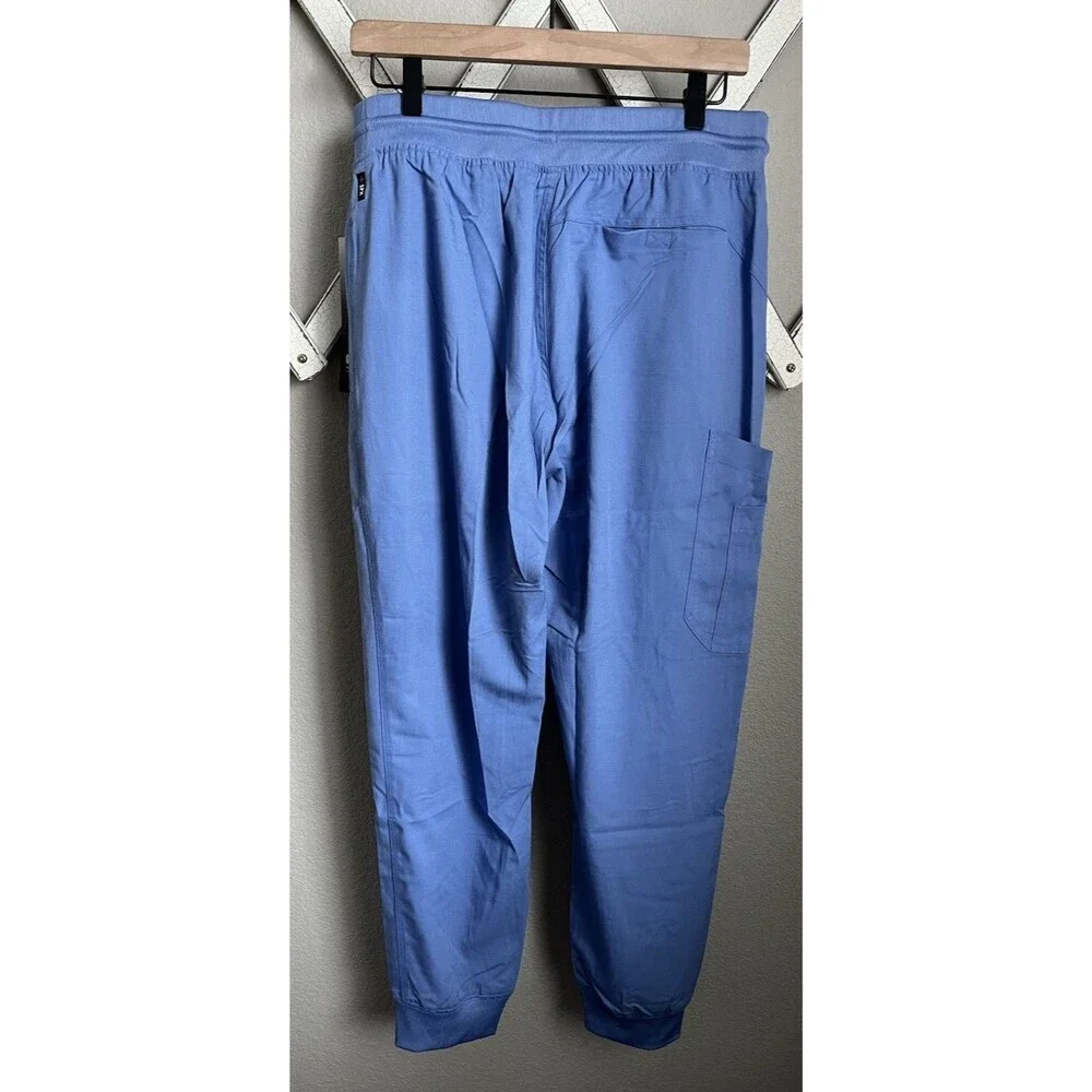 NWT! 2 Grey's Anatomy By Barco Men's M Murphy Jogger Scrub Pants Spandex Stretch